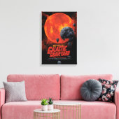 Sci-Fi Horror Movie Ad, Galactic Graveyard Leinwanddruck (Insitu (Wohnzimmer))