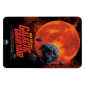 Sci-Fi Horror Movie Ad, Galactic Graveyard Magnet (Horizontal)