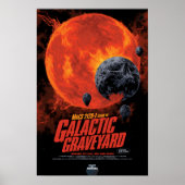 Sci-Fi Horror Movie Ad, Galactic Graveyard Poster (Vorne)