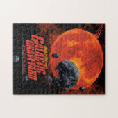 Sci-Fi Horror Movie Ad, Galactic Graveyard Puzzle (Horizontal)