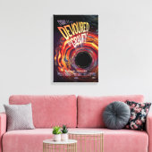 Sci-Fi Horror Movie Ad, gravity Leinwanddruck (Insitu (Wohnzimmer))
