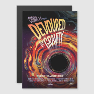 Sci-Fi Horror Movie Ad, gravity Magneteinladung