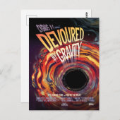 Sci-Fi Horror Movie Ad, gravity Postkarte (Vorne/Hinten)