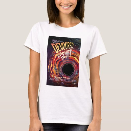 Sci-Fi Horror Movie Ad, gravity T-Shirt (Vorderseite)