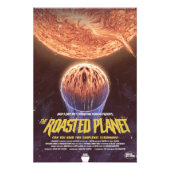 Sci-Fi Horror Movie Ad, The Roasted Planet Fotodruck (Vorne)