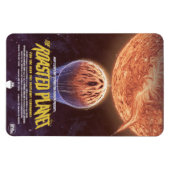 Sci-Fi Horror Movie Ad, The Roasted Planet Magnet (Horizontal)