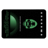 Sci-Fi Horror Movie Ad, unbekannt Magnet (Horizontal)