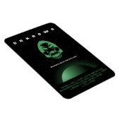 Sci-Fi Horror Movie Ad, unbekannt Magnet (Rechte Seite)