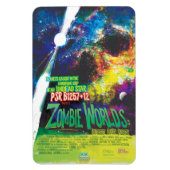 Sci-Fi Horror Movie Ad, Zombie Worlds Magnet (Vertikal)