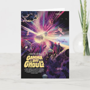 Sci-Fi-Horrorfilm-Werbung, Gamma Ray Ghouls Karte
