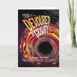 Sci-Fi-Horrorfilm-Werbung, Von der Schwerkraft ver Karte