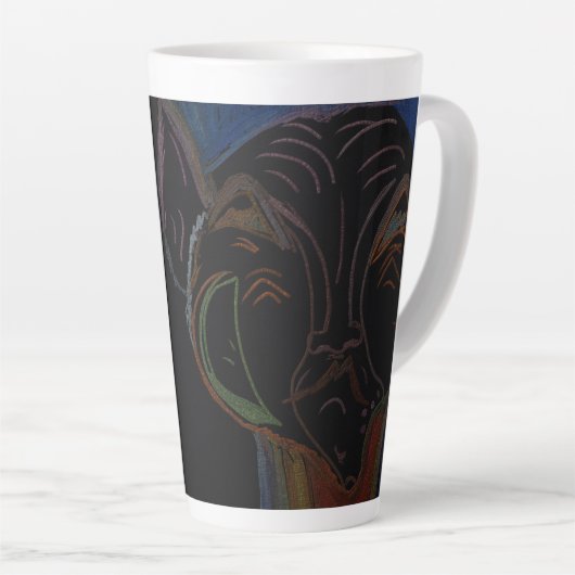 Sci-fi Hybrid Large Mug Milchtasse (Rechte Ecke)