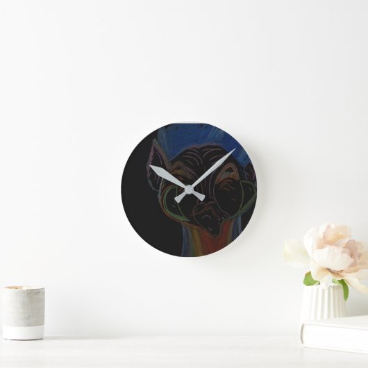 Sci-fi Hybrid Round Wall Clock Runde Wanduhr (Zuhause)