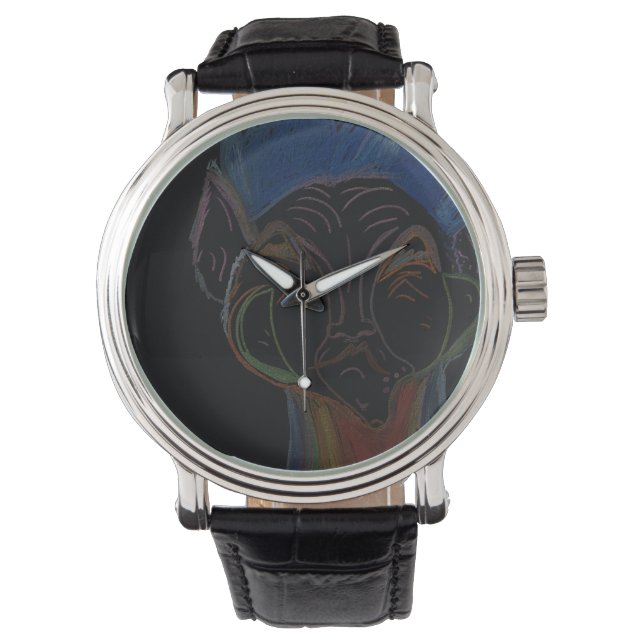 Sci-fi Hybrid Watch Armbanduhr (Vorderseite)