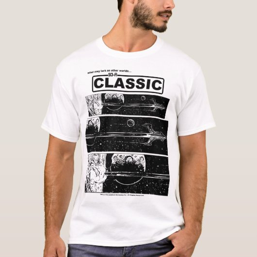 SCI-FI Klassik T-Shirt (Vorderseite)