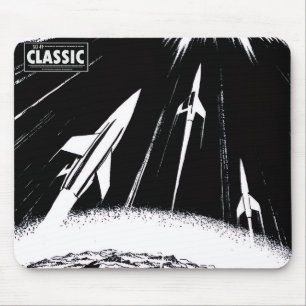 SCI-FI Klassik-Weltraum-Kunst-Mauspad Mousepad