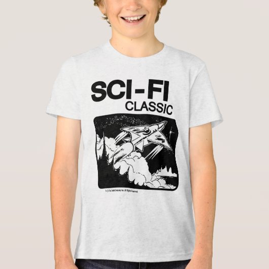 SCI-FI Klassischer T - Shirt (Vorderseite)
