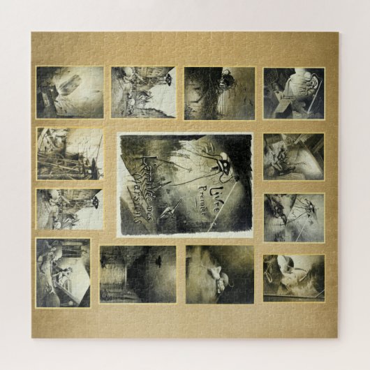 Sci-Fi-Krieg der Welten Puzzle (Horizontal)