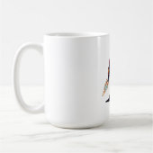 Sci-Fi-Krieger-T-Shirt Kaffeetasse (Links)