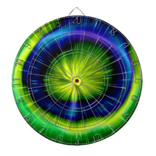 Sci-Fi Light abstrakt Art 5 Dartscheibe