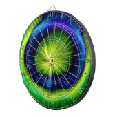 Sci-Fi Light abstrakt Art 5 Dartscheibe (Vorderseite rechts)