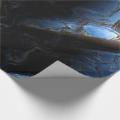 Sci-Fi Metal Art 2-1 Wrapping Paper Geschenkpapier (Ecke)