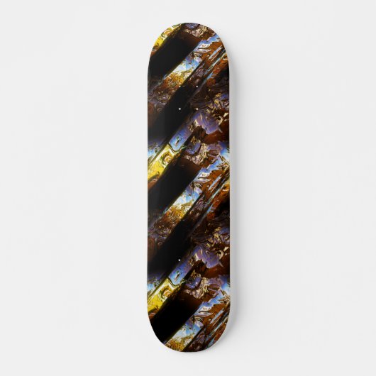 Sci-Fi Metal Art 2-3 Skateboard (Vorne)