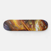 Sci-Fi Metal Art 2-4a Skateboard (Horizontal)