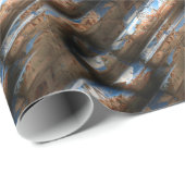 Sci-Fi Metal Art 2-5 Wrapping Paper Geschenkpapier (Rolleneckpunkt)