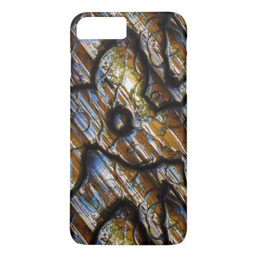 Sci-Fi Metal Art 2-9 Case-Mate iPhone Hülle (Rückseite)