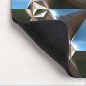 Sci-Fi Metal Muster 7 Mousepad Optionen (Ecke)