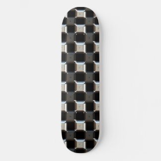 Sci-Fi Metallmuster 1 Skateboards