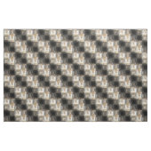 Sci-Fi-Metallmuster 3 Maßgeschneidertes Gewebe Stoff (Fat Quarter (45,7 x 55,9 cm))