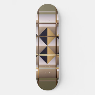 Sci-Fi-Metallmuster 6 Skateboards