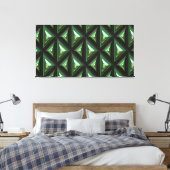 Sci-Fi MM 25 Wrapped Canvas Leinwanddruck (Insitu (Schlafzimmer))