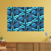 Sci-Fi MM 4 Wrapped Canvas Leinwanddruck (Insitu (Wohnzimmer))