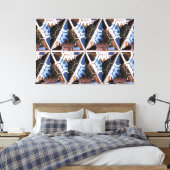 Sci-Fi MM 5-1 Wrapped Canvas Leinwanddruck (Insitu (Schlafzimmer))