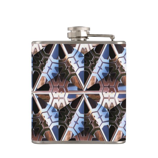 Sci-Fi MM 5-1 Wrapped Flask Flachmann (Rückseite)