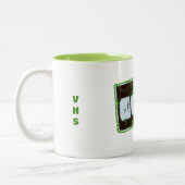 Sci - Fi Movies Green Zweifarbige Tasse (Links)
