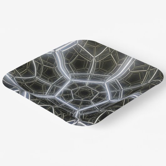 Sci-Fi multidimensional Pappteller (Gewinkelt)