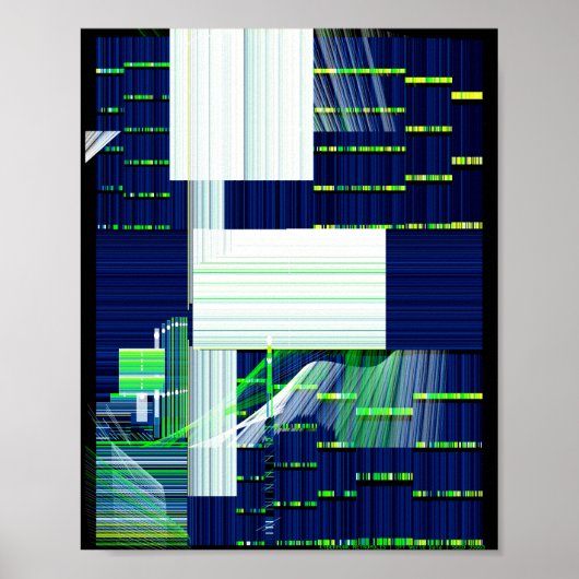 Sci-Fi Neo-Metropolis Poster (Vorne)