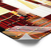 Sci-fi Neo Metropolis  Poster (Ecke)