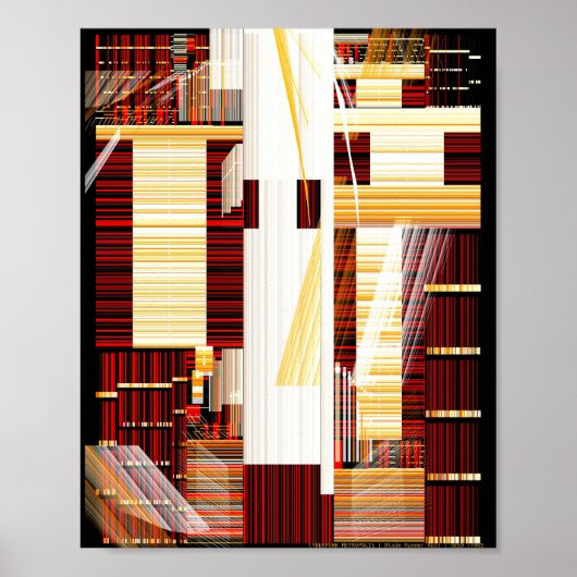 Sci-fi Neo Metropolis  Poster (Vorne)