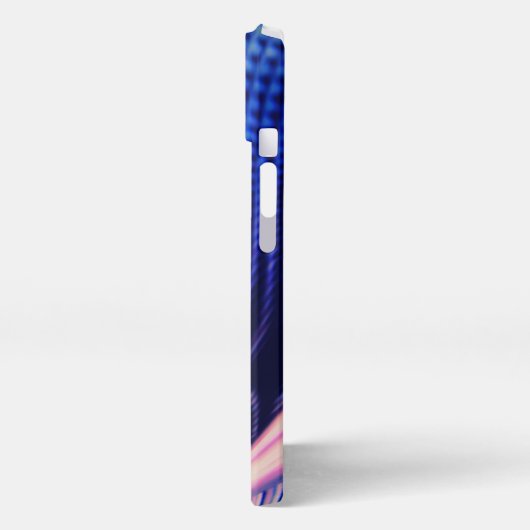 Sci-Fi Phone Case "Cyber Wormhole" iPhone Hülle (Linke Seite)