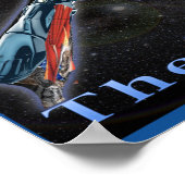 Sci-Fi-Plakate Poster (Ecke)