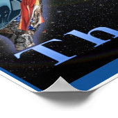 Sci-Fi-Plakate Poster (Ecke)