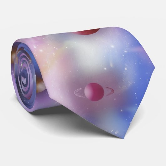 Sci FI-Raum Krawatte (Gerollt)