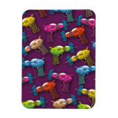 Sci-Fi-Ray-Kanonen Magnet (Vertikal)