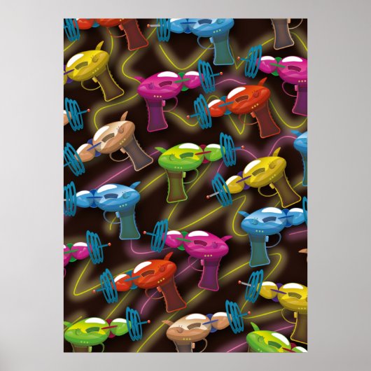 Sci-Fi-Ray-Kanonen Poster (Vorne)