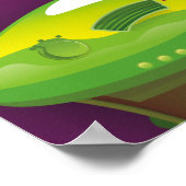 Sci-Fi-Ray-Kanonen Poster (Ecke)